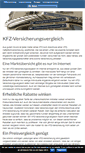 Mobile Screenshot of kraftfahrzeugversicherungvergleich.de